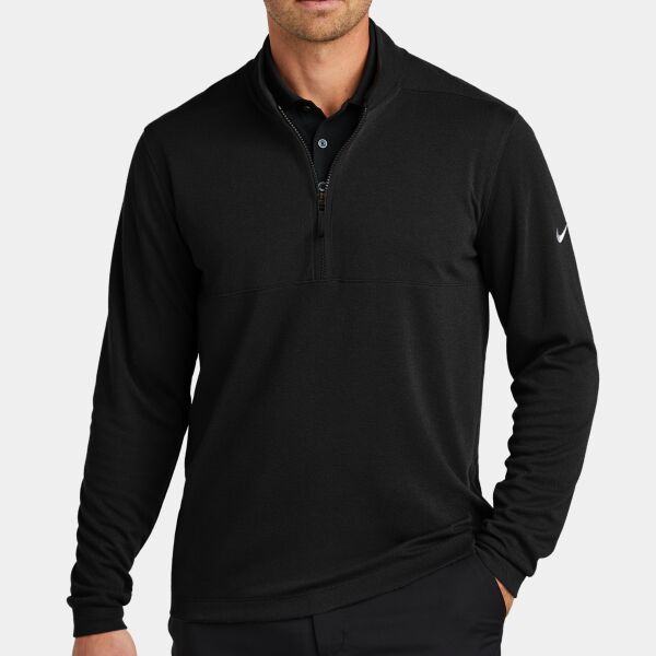 Textured 1/2 Zip Cover Up Thumbnail