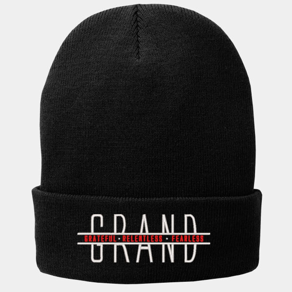 GC Wrestling - Fleece Lined Knit Cap Thumbnail